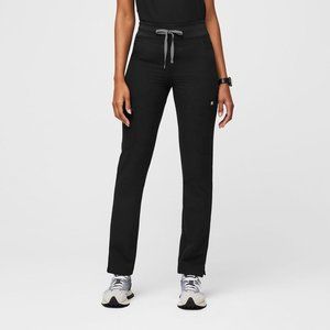 FIGS Women's Black Yola™ - Skinny Scrub Pants 2.0 - S / Black